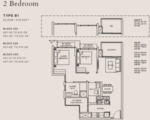 the-sen-floor-plan-2-bedroom-type-b1-singapore